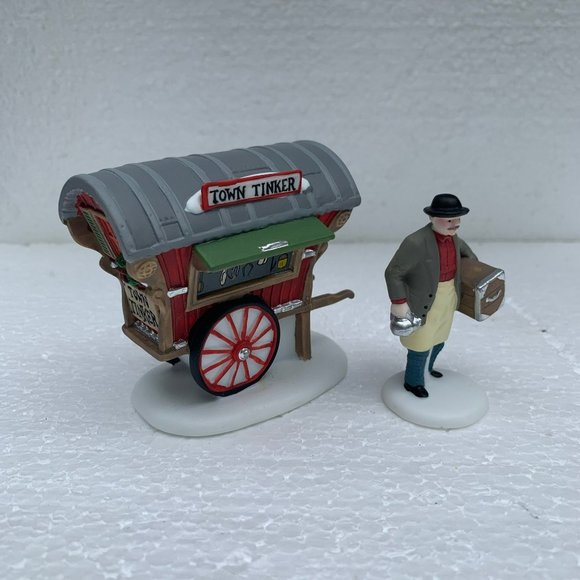Dept 56 Town Tinker - New England Village Christmas Decorations from 1992 - Picture 10 of 12